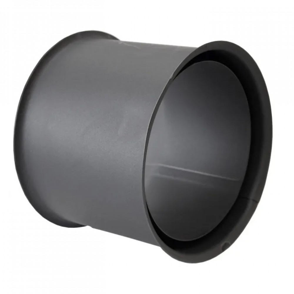 Rosace pour conduit de cheminée PARKANEX, Noir, Ø130 mm, Épaisseur 2 mm | Tuyaux de poêle | Cheminée |