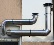 Coude tuyau poêle à bois