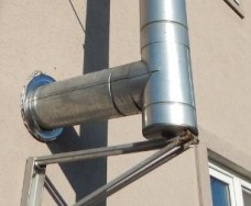 Té conduit de cheminée