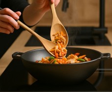 Poêle plate en fonte