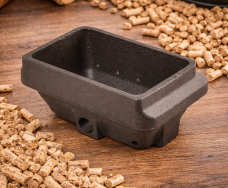 Pot de combustion pour poêles à granulés