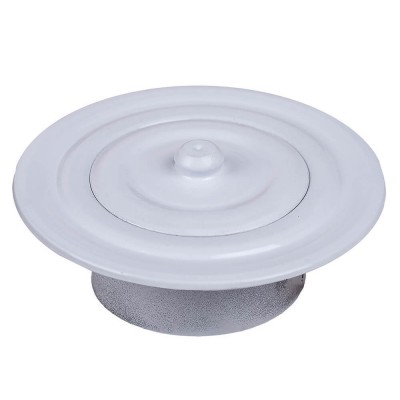 Rosace de cheminée pour poêle à granulés, diamètre 80 mm, blanche - Rechercher