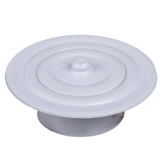 Rosace passage plafond conduit de cheminée diamètre 240 Matériau Inox-304 Couleur Inox