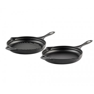 Ensemble en fonte de 2 parties Hosse, Black Onyx - Hosse