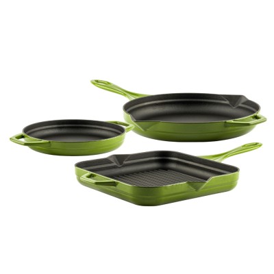 Ensemble en fonte de 3 parties Hosse, Bamboo - Hosse