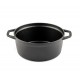 Cocotte en fonte profonde Hosse, Black Onyx, Ф24 | Tous les produits |  |