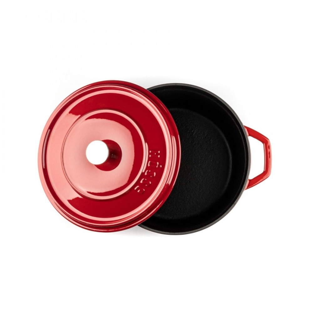 Cocotte en fonte profonde Hosse, Rubin, Ф24 | Tous les produits |  |