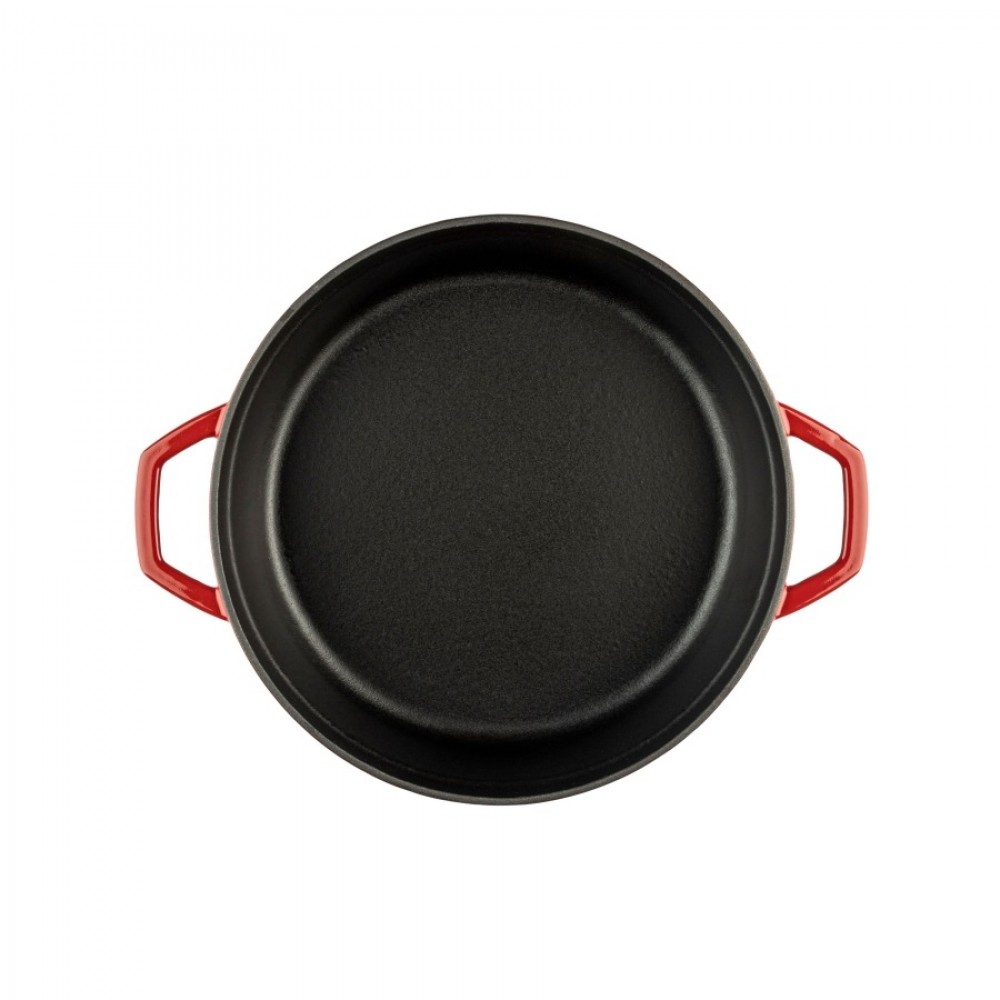 Cocotte peu profonde en fonte Hosse, Rubin, Ф28 | Tous les produits |  |