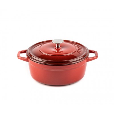 Cocotte en fonte profonde Hosse, Rubin, Ф20 - Cocotte en fonte