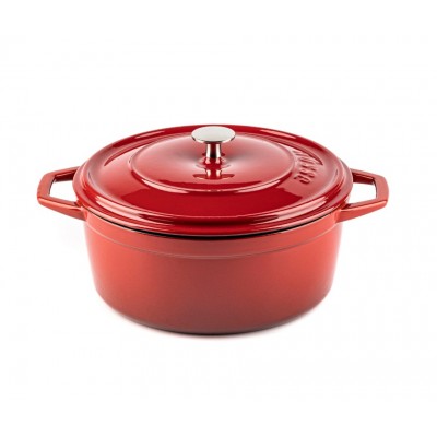 Cocotte en fonte profonde Hosse, Rubin, Ф24 - Cocotte en fonte