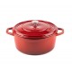 Cocotte en fonte profonde Hosse, Rubin, Ф24 | Tous les produits |  |