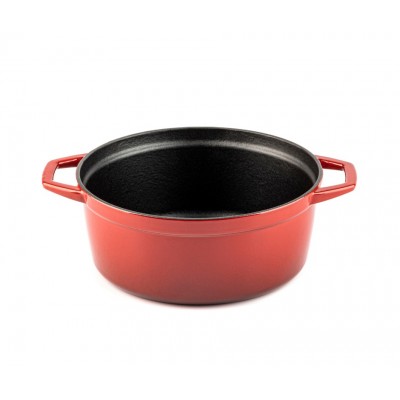 Cocotte en fonte profonde Hosse, Rubin, Ф24 - Cocotte en fonte