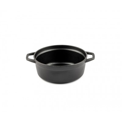 Cocotte en fonte profonde Hosse, Black Onyx, Ф12 - Cocotte en fonte