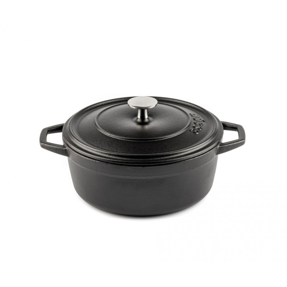 Cocotte en fonte profonde Hosse, Black Onyx, Ф20