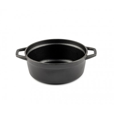 Cocotte en fonte profonde Hosse, Black Onyx, Ф20 - Cocotte en fonte