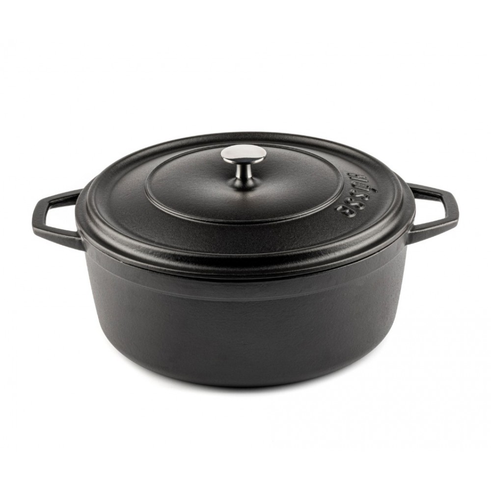 Cocotte en fonte profonde Hosse, Black Onyx, Ф28