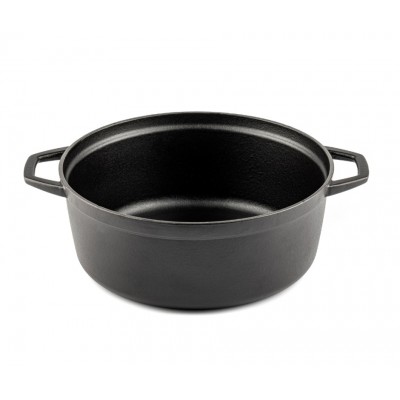 Cocotte en fonte profonde Hosse, Black Onyx, Ф28 - Cocotte en fonte