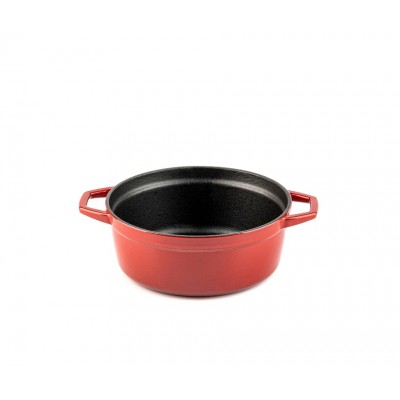 Cocotte en fonte profonde Hosse, Rubin, Ф12 - Cocotte en fonte