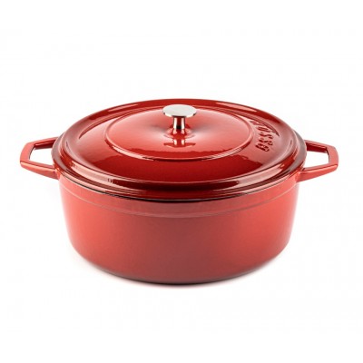 Cocotte en fonte profonde Hosse, Rubin, Ф28 - Cocotte en fonte