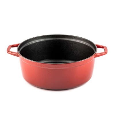 Cocotte en fonte profonde Hosse, Rubin, Ф28 - Cocotte en fonte