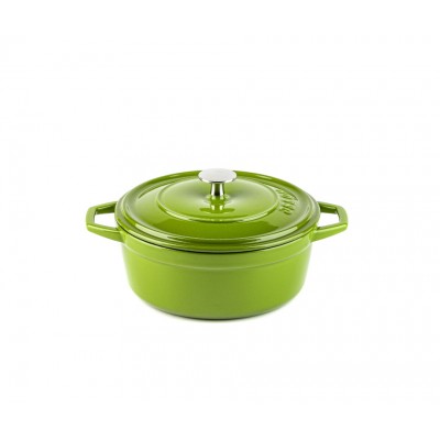 Cocotte en fonte profonde Hosse, Bamboo, Ф12 - Cocotte en fonte