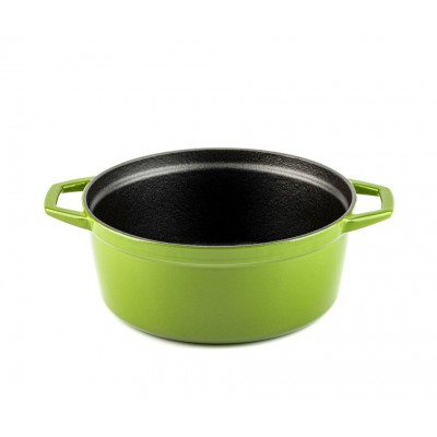 Cocotte en fonte profonde Hosse, Bamboo, Ф24 - Cocotte en fonte