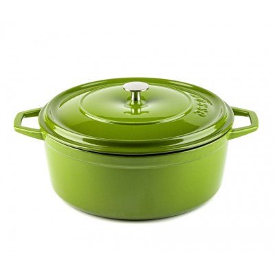 Cocotte en fonte profonde Hosse, Bamboo, Ф28 - Cocotte en fonte