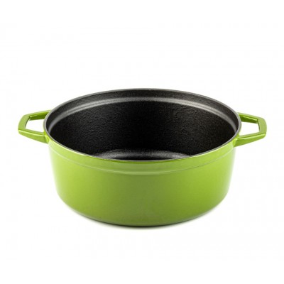 Cocotte en fonte profonde Hosse, Bamboo, Ф28 - Cocotte en fonte