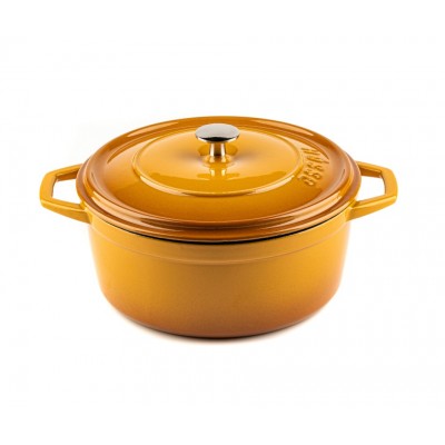 Cocotte en fonte profonde Hosse, Dijon, Ф24 - Cocotte en fonte