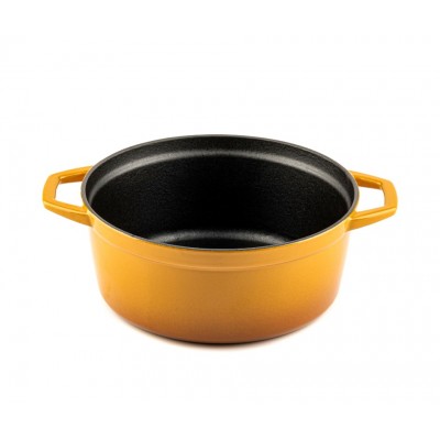Cocotte en fonte profonde Hosse, Dijon, Ф24 - Cocotte en fonte