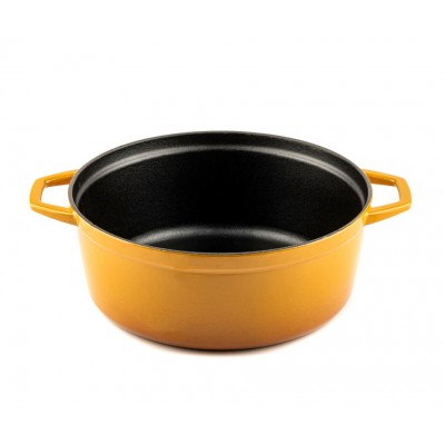 Cocotte en fonte profonde Hosse, Dijon, Ф28 - Cocotte en fonte