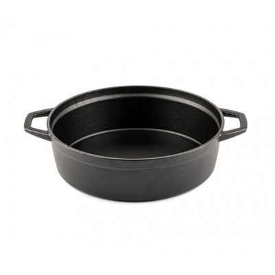 Cocotte peu profonde en fonte Hosse, Black Onyx, Ф26 - Cocotte en fonte