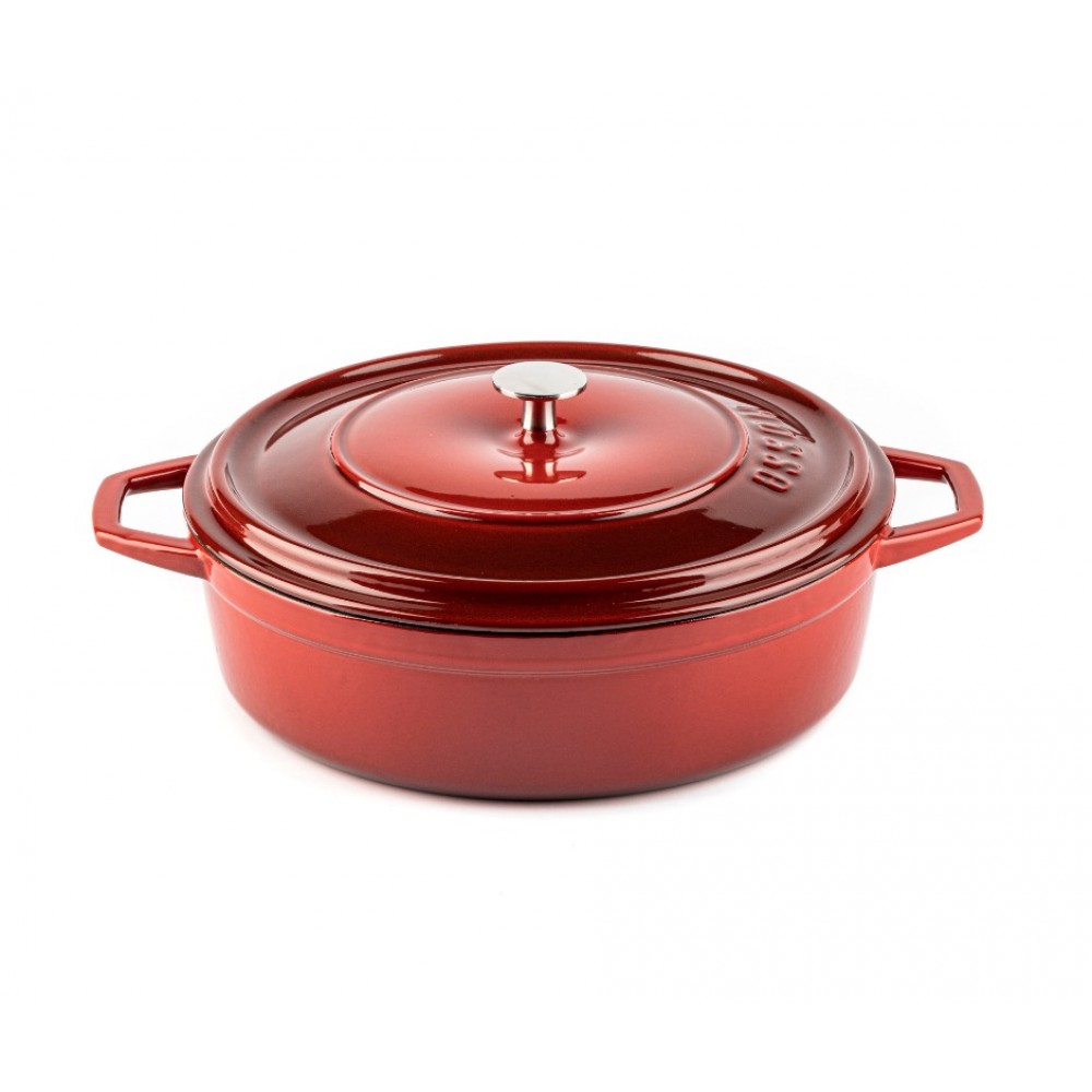 Cocotte peu profonde en fonte Hosse, Rubin, Ф26 | Tous les produits |  |