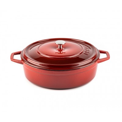Cocotte peu profonde en fonte Hosse, Rubin, Ф26 - Cocotte en fonte
