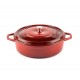 Cocotte peu profonde en fonte Hosse, Rubin, Ф26 | Tous les produits |  |