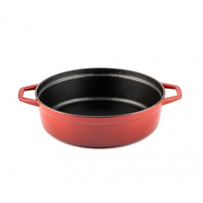 Cocotte peu profonde en fonte Hosse, Rubin, Ф26 - Cocotte en fonte