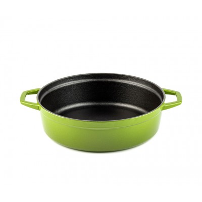 Cocotte peu profonde en fonte Hosse, Bamboo, Ф26 - Cocotte en fonte