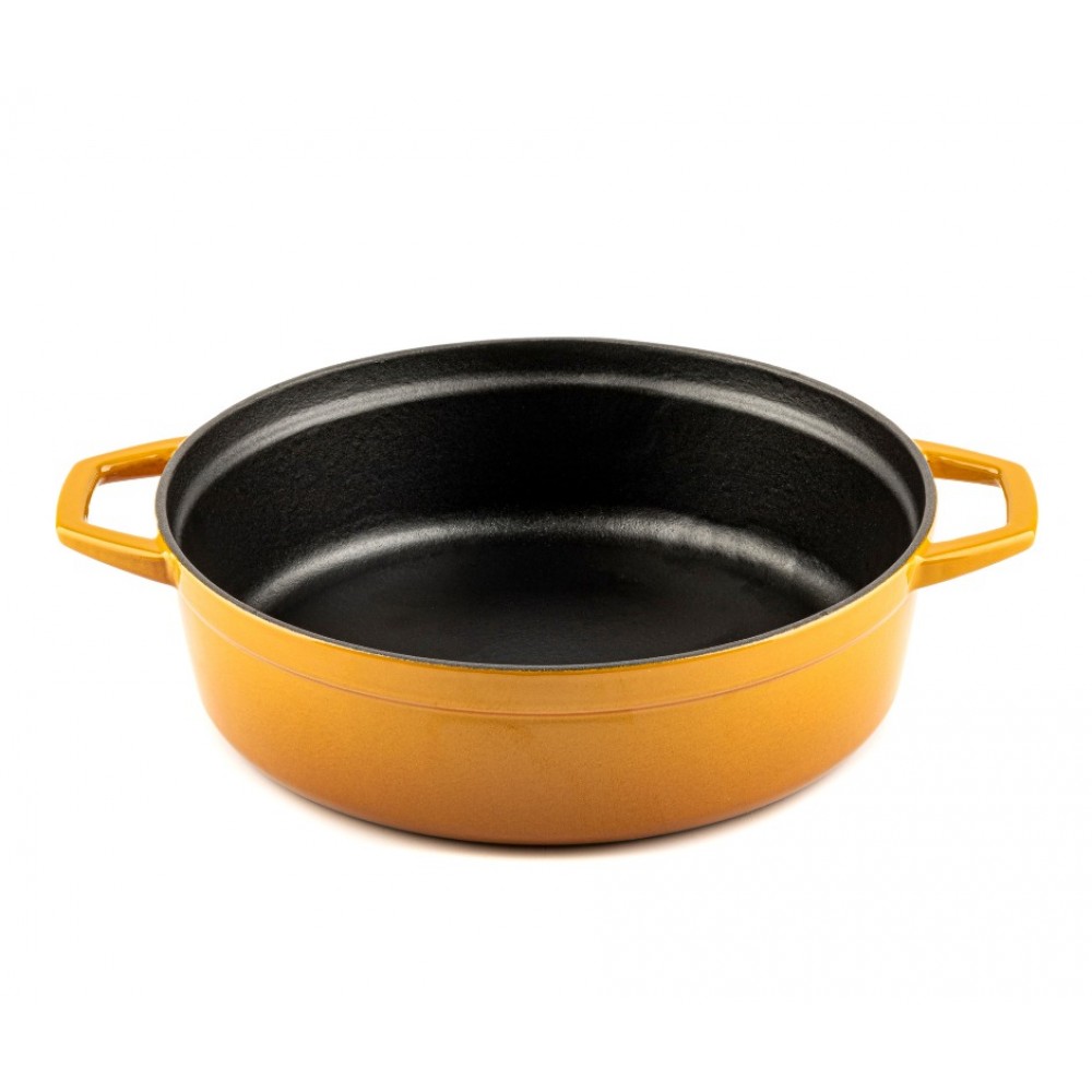 Cocotte peu profonde en fonte Hosse, Dijon, Ф28 | Tous les produits |  |