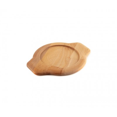 Dessous de plat en bois pour bol en fonte Hosse HSYKTV16 - Dessous de plat en bois