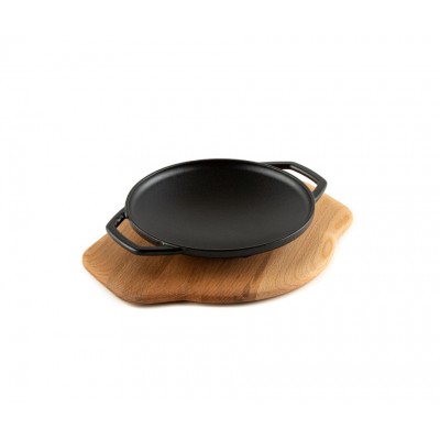 Dessous de plat en bois pour plaque en fonte Hosse HSYSAK20 - Dessous de plat en bois