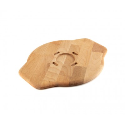 Dessous de plat en bois pour plaque en fonte Hosse HSYSAK28 - Dessous de plat en bois