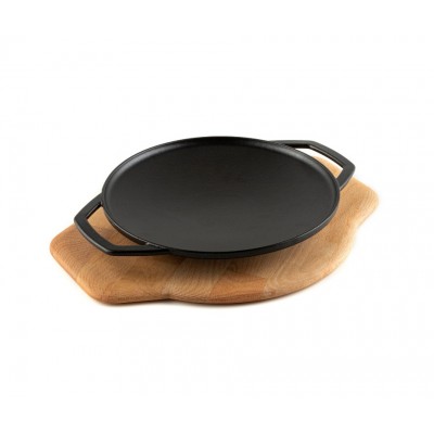 Dessous de plat en bois pour plaque en fonte Hosse HSYSAK28 - Dessous de plat en bois