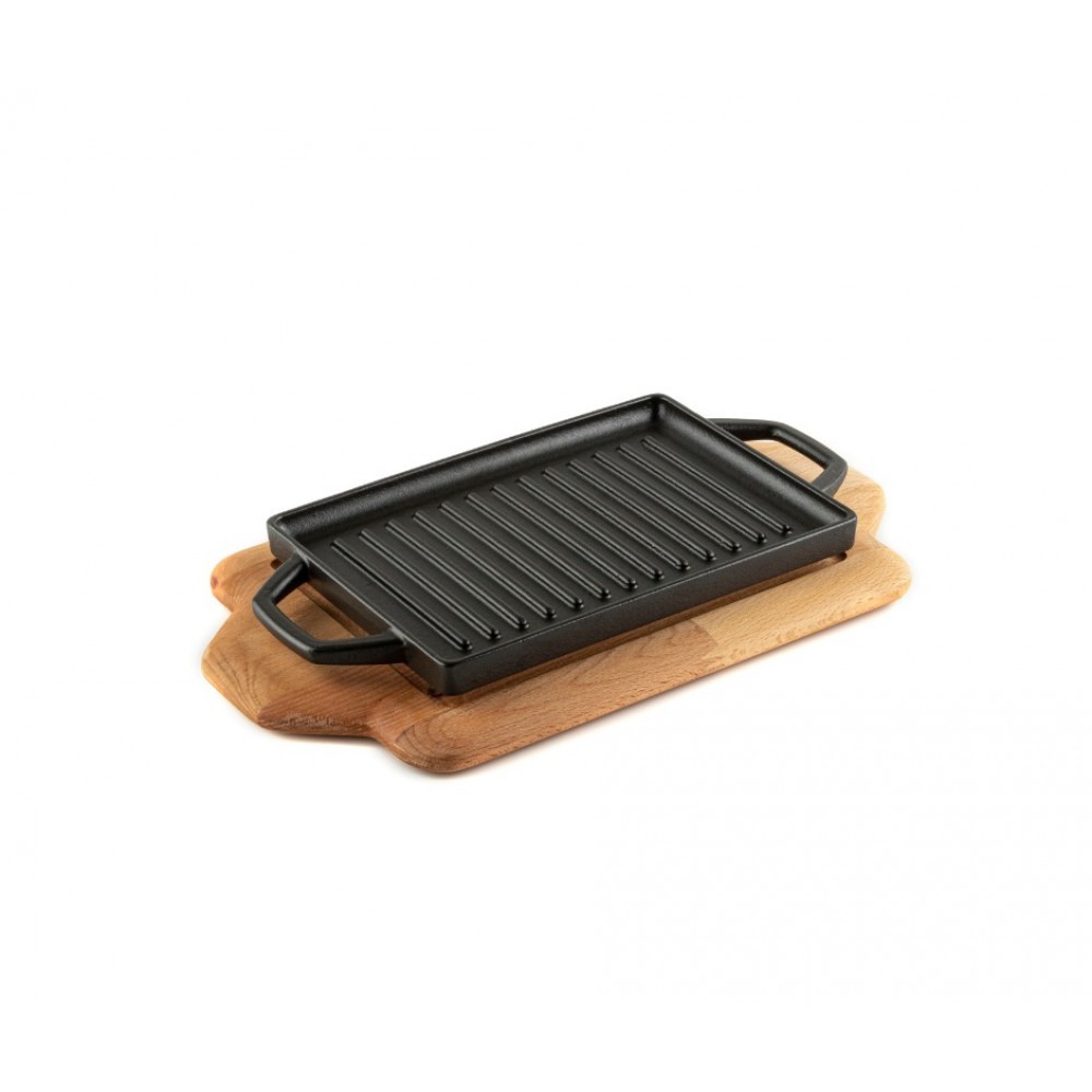 Dessous de plat en bois pour mini plaque en fonte Hosse HSDDHP1522 | Tous les produits |  |