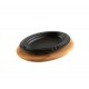 Dessous de plat en bois pour assiette ovale Hosse HSOISK1728, 17x28cm | Tous les produits |  |