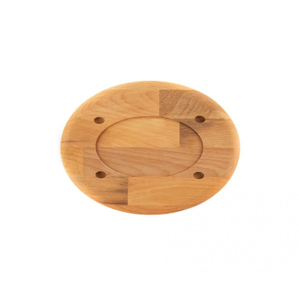 Dessous de plat en bois pour assiette ovale Hosse HSOISK1728, 17x28cm | Tous les produits |  |