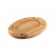 Dessous de plat en bois pour assiette ovale Hosse HSOISK2533, 25x33cm | Tous les produits |  |