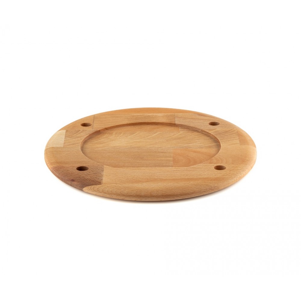 Dessous de plat en bois pour assiette ovale Hosse HSOISK2533, 25x33cm | Tous les produits |  |