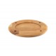 Dessous de plat en bois pour assiette ovale Hosse HSOISK2533, 25x33cm | Tous les produits |  |