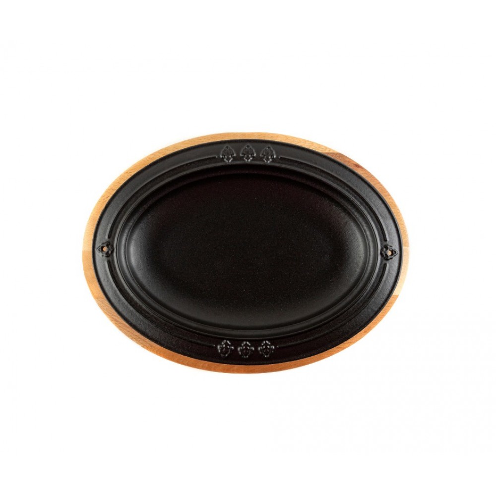 Dessous de plat en bois pour assiette ovale Hosse HSOISK2533, 25x33cm | Tous les produits |  |