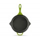 Poêle grill en fonte émaillée Hosse, Bamboo, Ф28cm | Poêle grill en fonte | Poêle en fonte |
